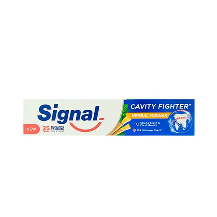 Signal Cavity Fighter Herbal Miswak 120ml - Toothpaste