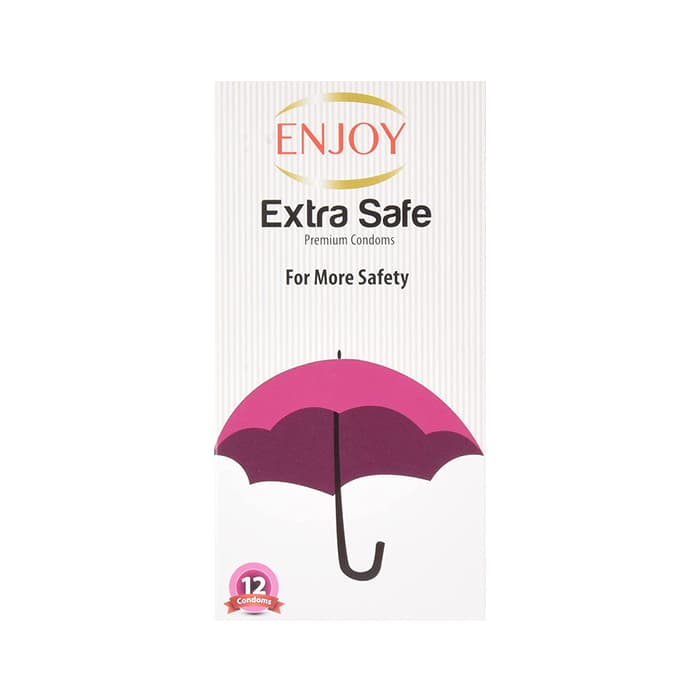 Enjoy Extra Protection Condoms - 12 Count