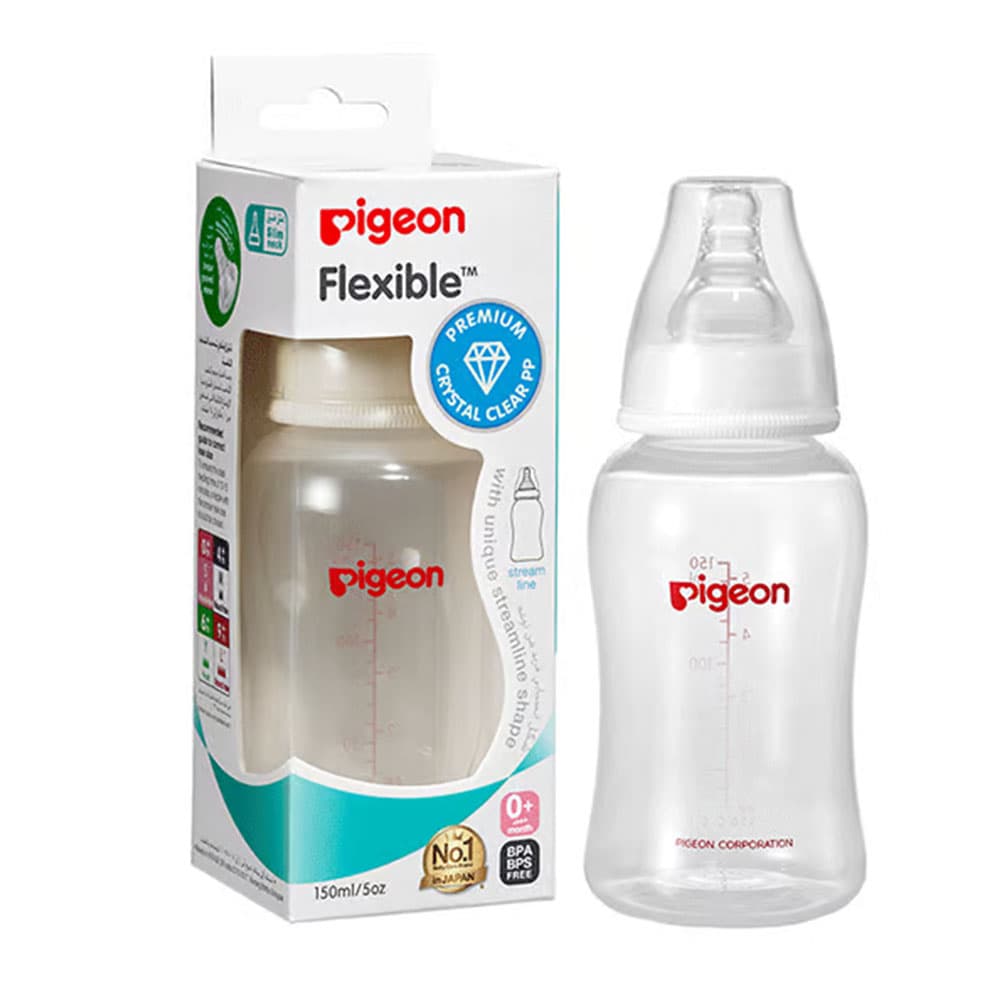 Pigeon 150ml Flexible Plastic Bottle
