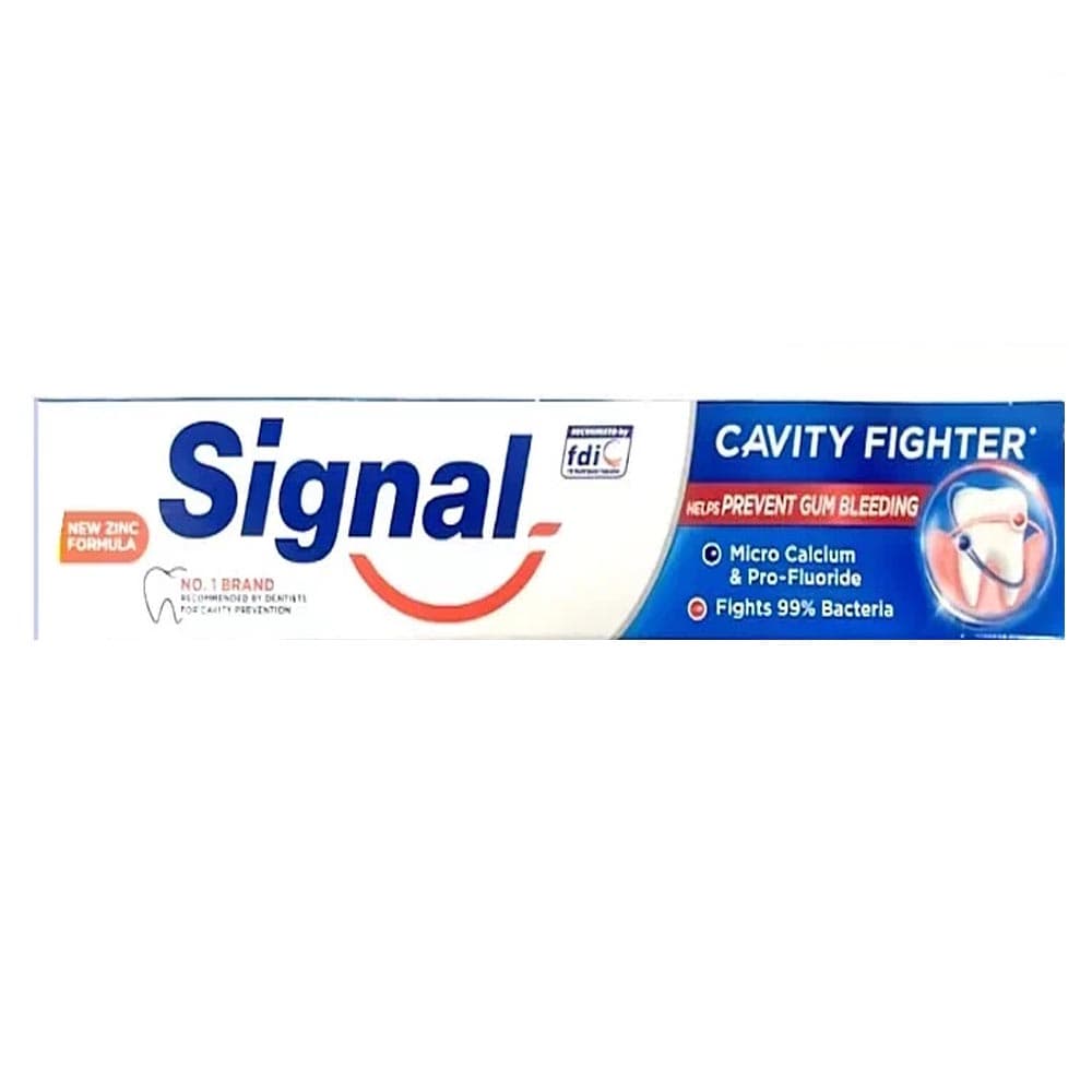 Signal Anticavity Toothpaste helps prevent bleeding gums - 120ml