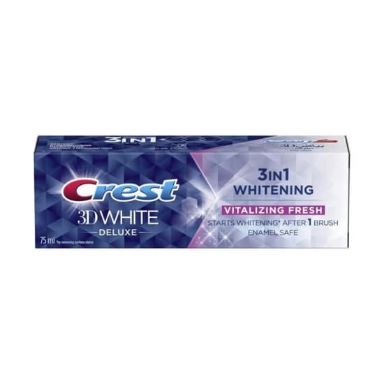 Crest 3D White Deluxe Vitalizing Fresh 75ml - Toothpaste