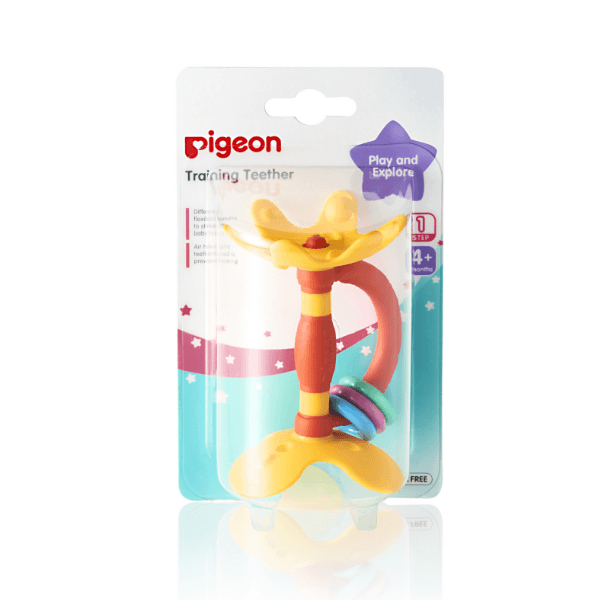 Pigeon Multi-Color Baby Teether