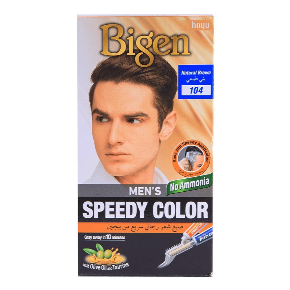 Bigen Speedy Natural Brown No.104 Hair Colour