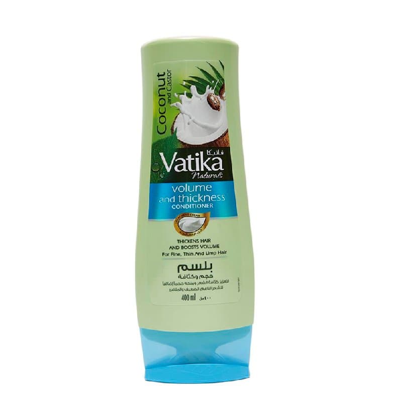 Vatika Volume and Thickness Coconut and Castor 400ml - Conditioner