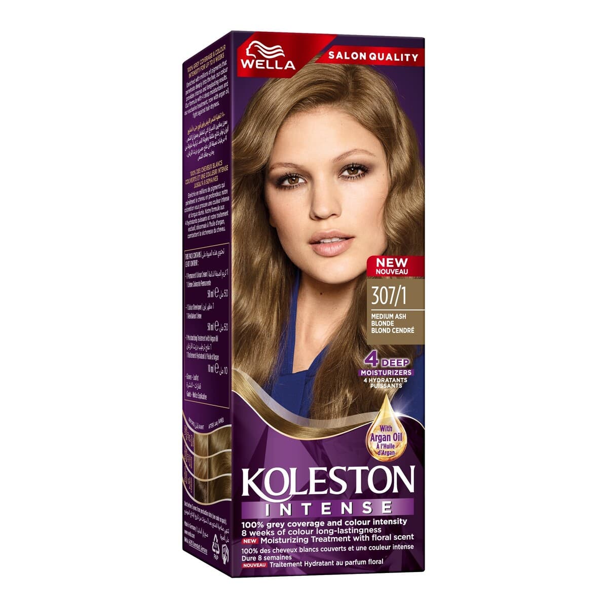 Koleston 2000 Maxi 307-1 Medium Ash Blonde - Hair Colour
