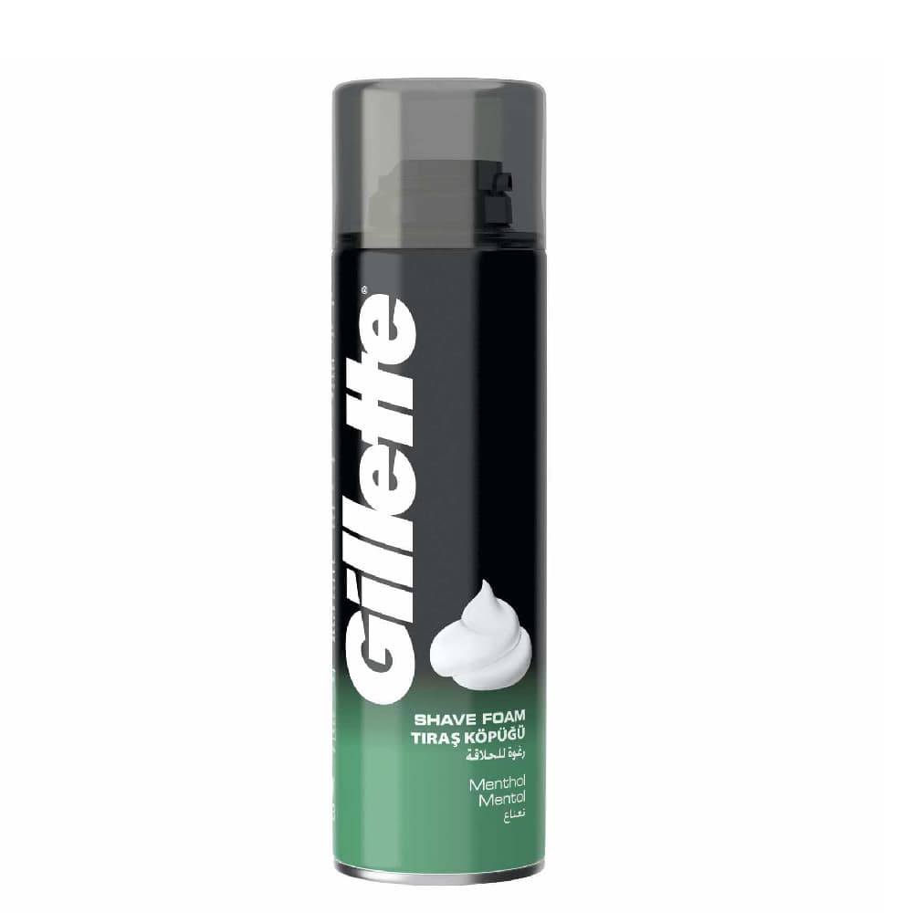 Gillette Menthol 200ml - Shaving Foam