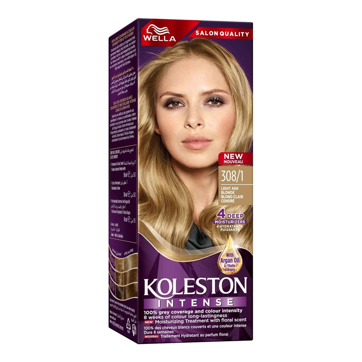 Koleston 2000 Maxi 308-1 Light Ash Blonde - Hair Colour