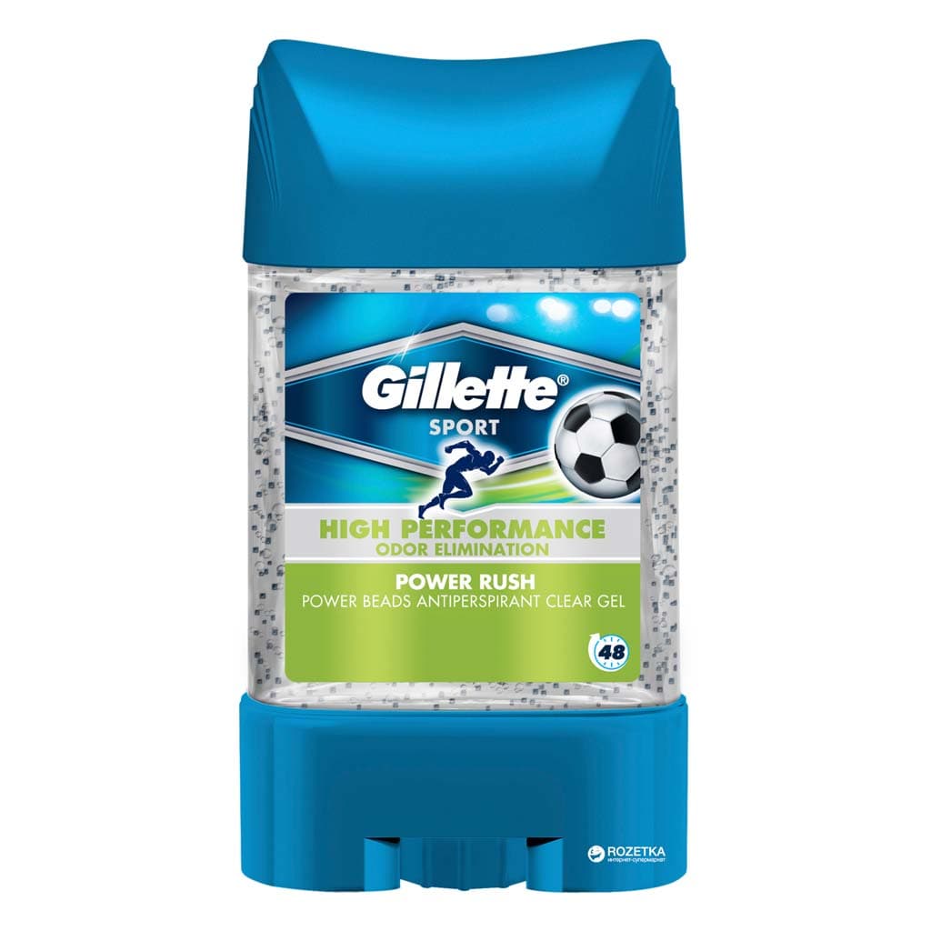 Gillette Power Rush 75ml - Clear Gel