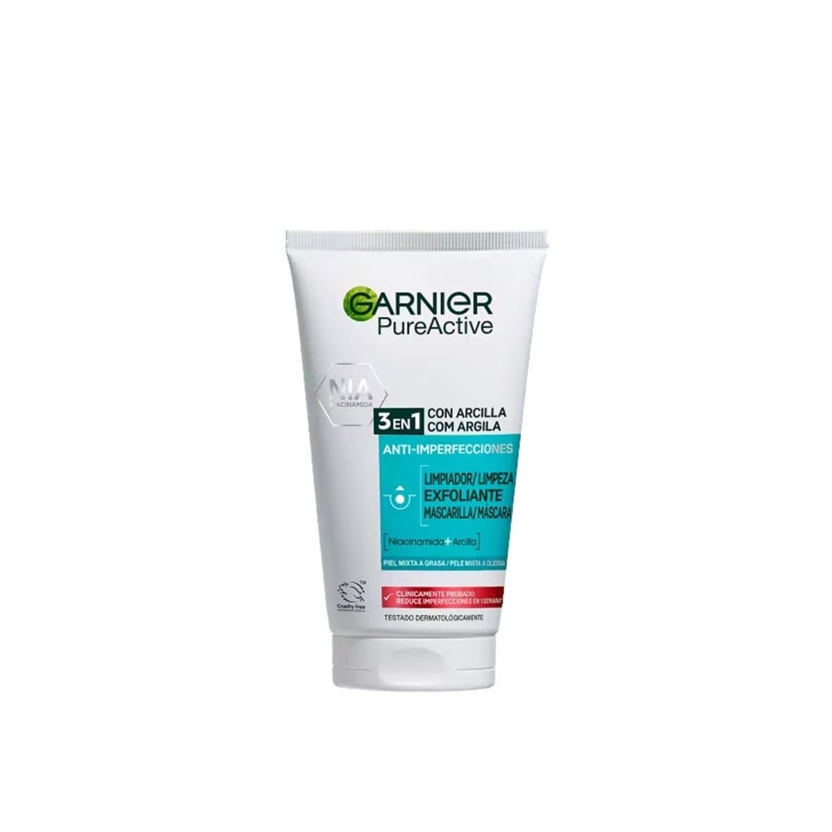 Garnier Pure Active 3-in-1 Face Wash 150ml