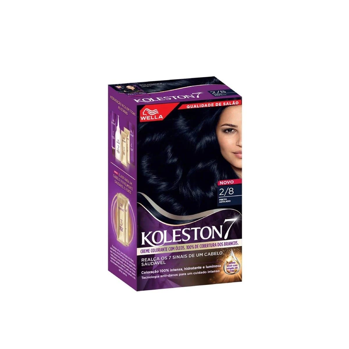 Koleston 2000 Maxi 301-0 Blue Black - Hair Colour