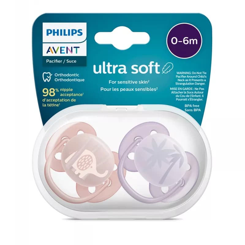 Philips Avent Ultra Soft Soother 0-6M
