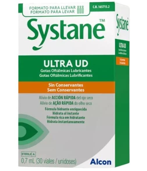 Systane Ultra Ud Lubricant Eye Drops -0.7ml X 30