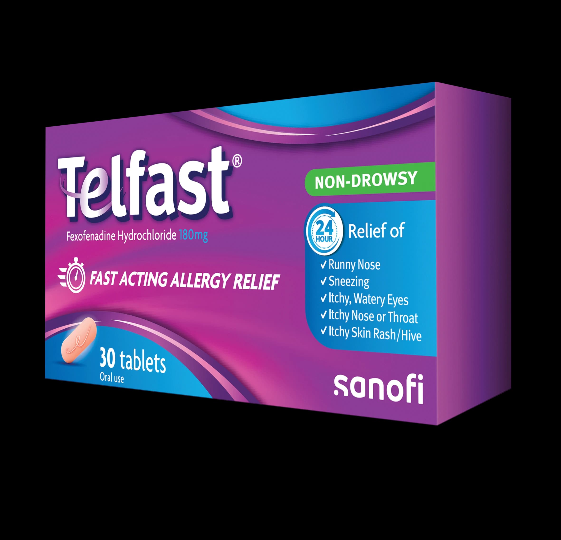 TELFAST 180MG TAB