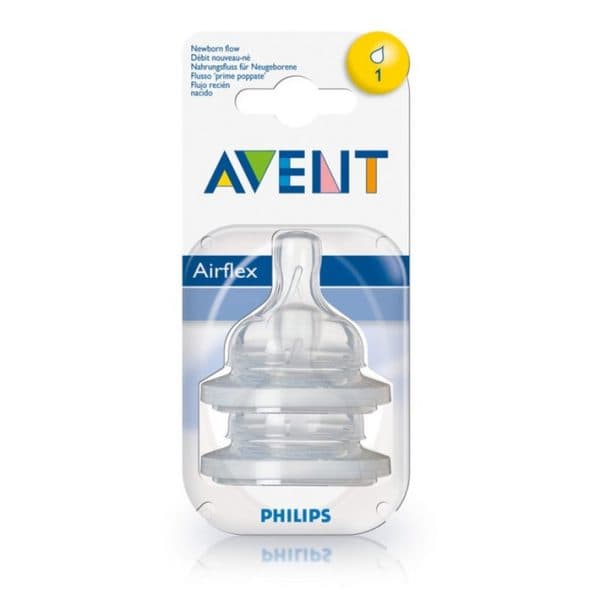 Philips Avent Newborn Teat 0M+ (2 pcs)